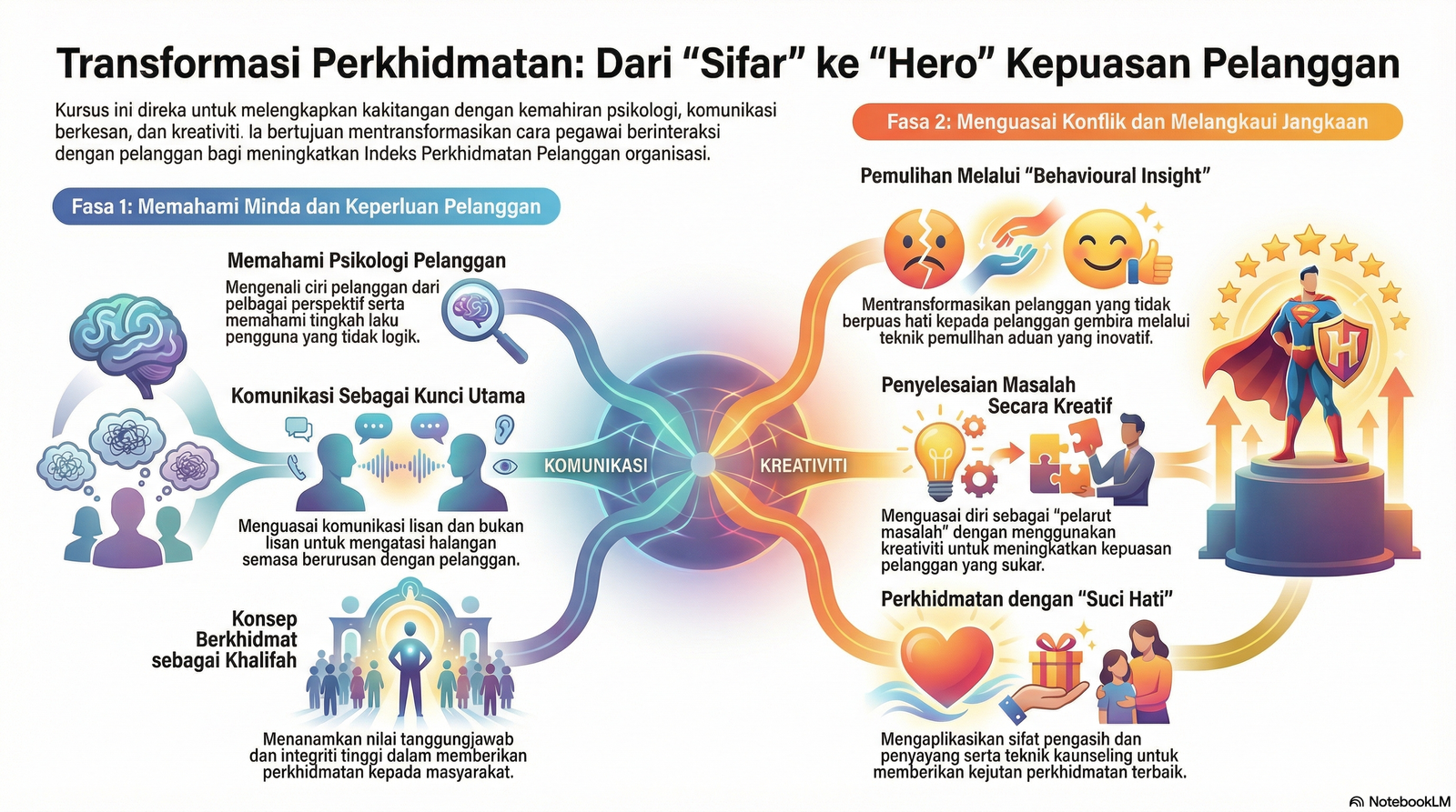 Kursus Kepuasan Pelanggan: Dari “Sifar” ke “Hero”